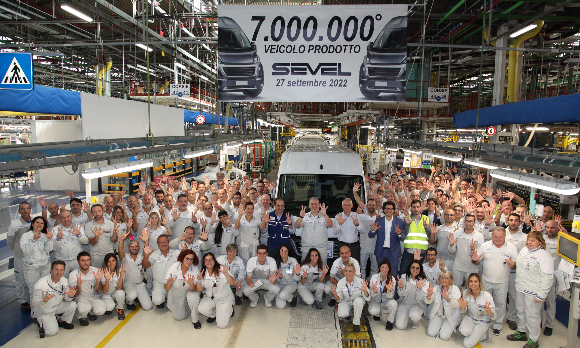 Image of Stellantis Sevel 7 millionth vehicle