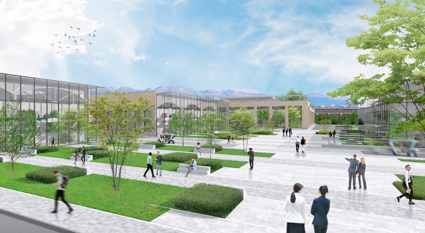 Image of Stellantis green campus