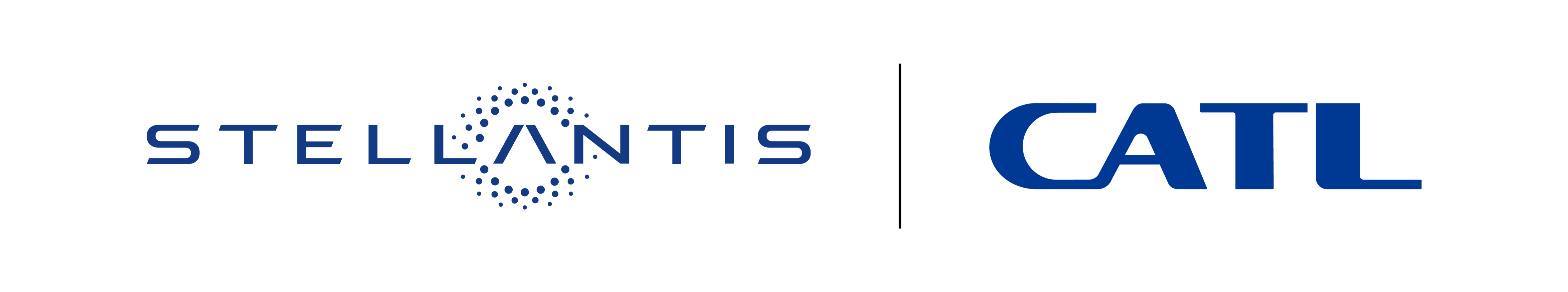 Immagine di Stellantis e CATL logo